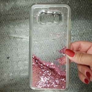 Samsung S8 glitter cover case